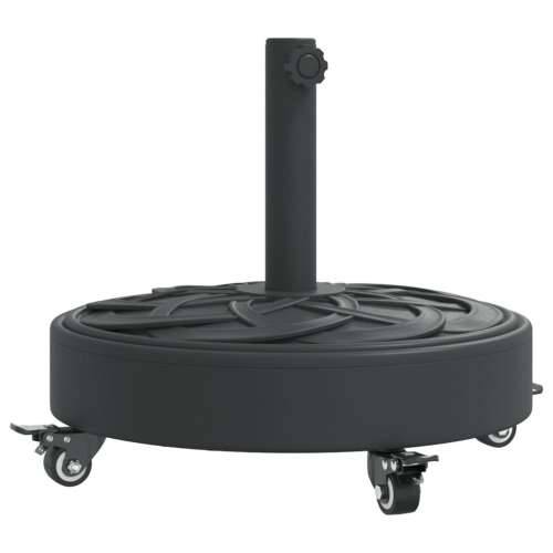 Baza suncobrana s kotačima za stupove Ø 38/48 mm 27 kg okrugla - 1 27 kg Cijena