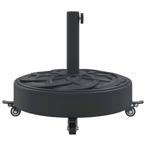 Baza suncobrana s kotačima za stupove Ø 38/48 mm 27 kg okrugla - 1 27 kg Cijena