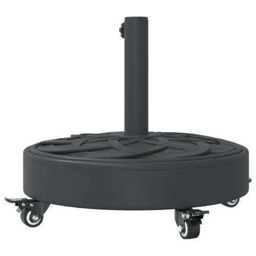 Baza suncobrana s kotačima za stupove Ø 38/48 mm 27 kg okrugla - 1 27 kg Cijena
