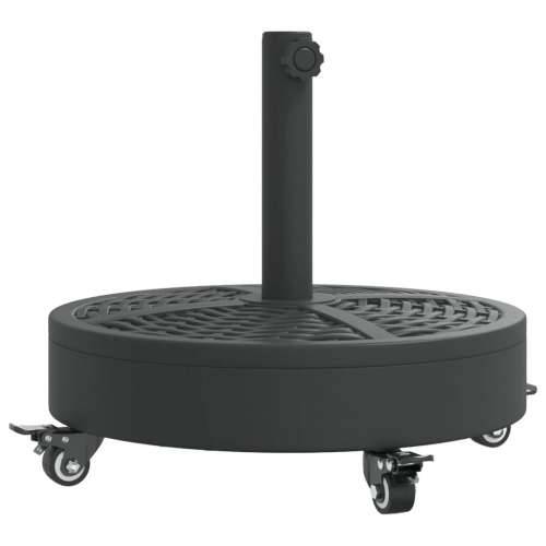 Baza suncobrana s kotačima za stupove Ø 38/48 mm 27 kg okrugla - 1 27 kg s kotačima Cijena