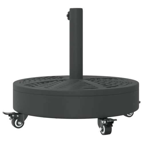 Baza suncobrana s kotačima za stupove Ø 38/48 mm 27 kg okrugla - 1 27 kg s kotačima Cijena