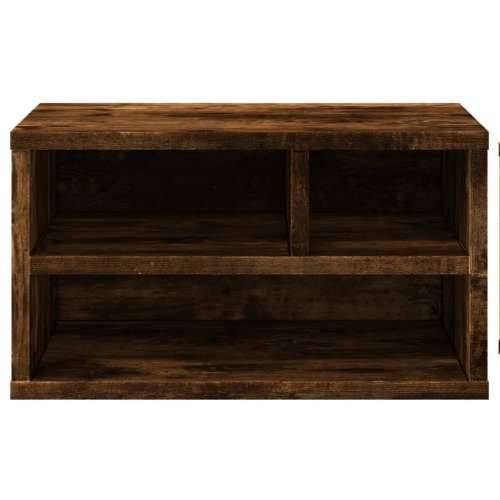 Stalak za pisač boja hrasta 40x32x22,5 cm konstruirano drvo - Dimljeni hrast Cijena