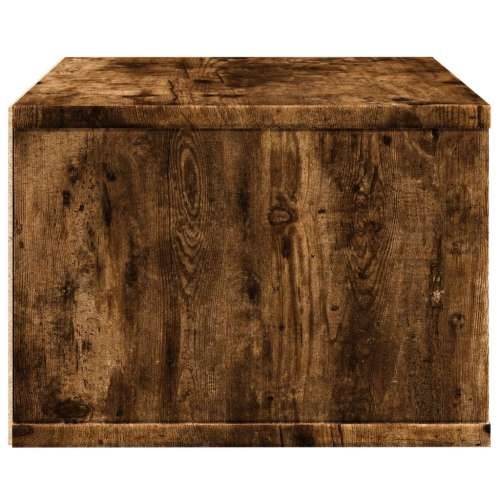 Stalak za pisač boja hrasta 40x32x22,5 cm konstruirano drvo - Dimljeni hrast Cijena