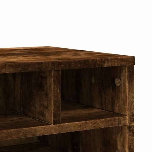 Stalak za pisač boja hrasta 40x32x22,5 cm konstruirano drvo - Dimljeni hrast Cijena