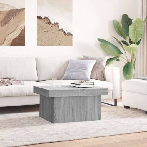 Stolić za kavu siva boja hrasta 100x55x40 cm konstruirano drvo - Sivi hrast sonoma 1 100 cm Cijena