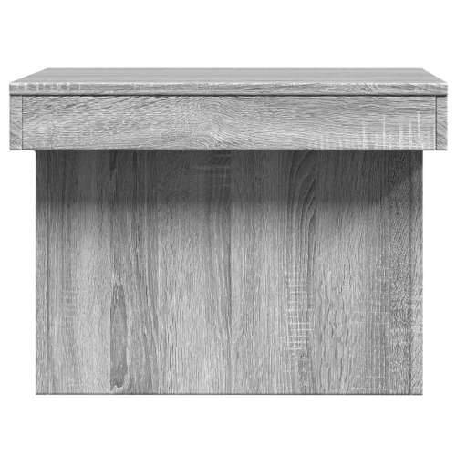 Stolić za kavu siva boja hrasta 100x55x40 cm konstruirano drvo - Sivi hrast sonoma 1 100 cm Cijena