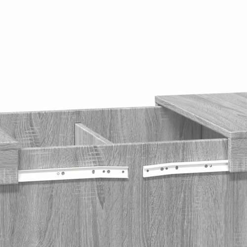 Stolić za kavu siva boja hrasta 100x55x40 cm konstruirano drvo - Sivi hrast sonoma 1 100 cm Cijena