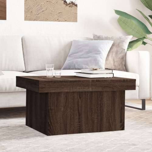 Stolić za kavu Smeđa hrasta 80x55x40 cm konstruirano drvo - Smeđi hrast 1 80 cm Cijena