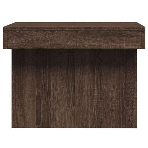 Stolić za kavu Smeđa hrasta 80x55x40 cm konstruirano drvo - Smeđi hrast 1 80 cm Cijena