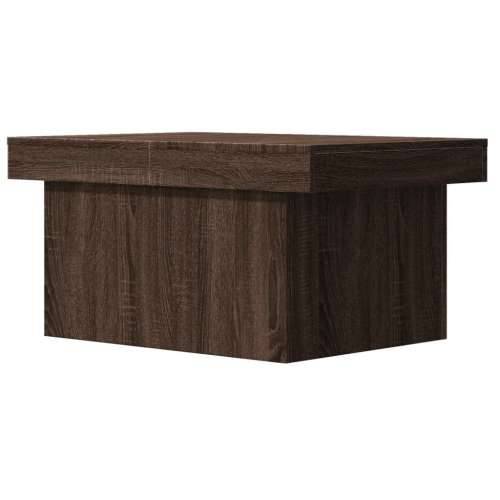 Stolić za kavu Smeđa hrasta 80x55x40 cm konstruirano drvo - Smeđi hrast 1 80 cm Cijena