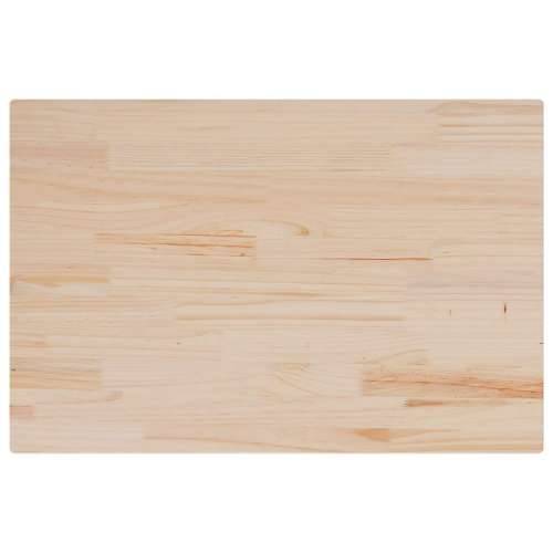 Ploča za stol 80 x 50 x 1,7 cm od masivne borovine pravokutna - 80 x 50 x 1,7 cm 1 Cijena