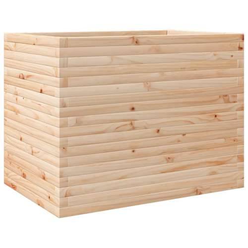 Vrtna sadilica 90x60x68,5 cm od masivne borovine - Prirodna boja bora 90 x 60 x 68.5 cm 1 Cijena
