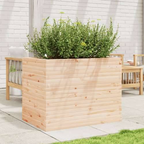 Vrtna sadilica 90x60x68,5 cm od masivne borovine - Prirodna boja bora 90 x 60 x 68.5 cm 1 Cijena