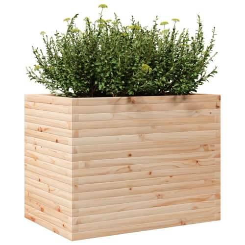 Vrtna sadilica 90x60x68,5 cm od masivne borovine - Prirodna boja bora 90 x 60 x 68.5 cm 1 Cijena