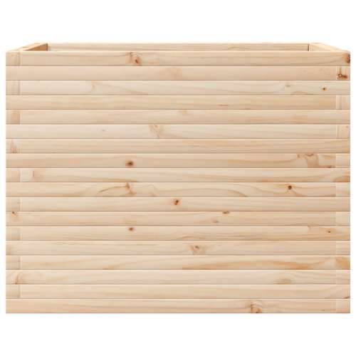 Vrtna sadilica 90x60x68,5 cm od masivne borovine - Prirodna boja bora 90 x 60 x 68.5 cm 1 Cijena