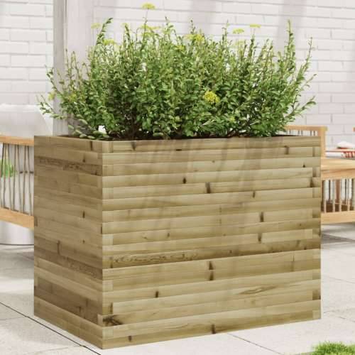 Vrtna sadilica 90x60x68,5 cm od impregnirane borovine - Prirodno impregnirano 90 x 60 x 68.5 cm 1 Cijena