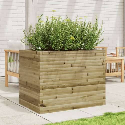 Vrtna sadilica 90x60x68,5 cm od impregnirane borovine - Prirodno impregnirano 90 x 60 x 68.5 cm 1 Cijena