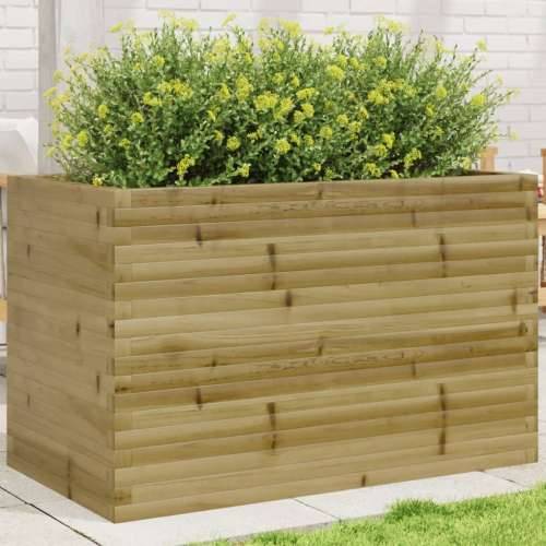 Vrtna sadilica 110x60x68,5 cm od impregnirane borovine - Prirodno impregnirano 110 x 60 x 68.5 cm 1 Cijena