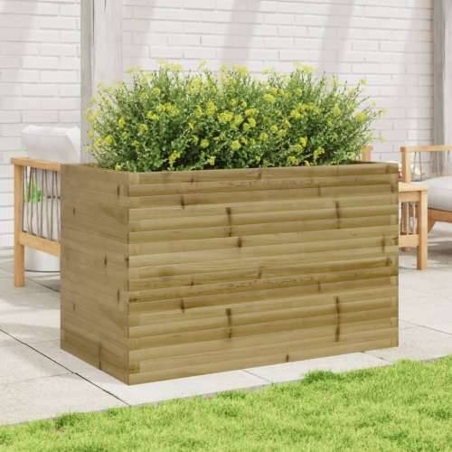 Vrtna sadilica 110x60x68,5 cm od impregnirane borovine - Prirodno impregnirano 110 x 60 x 68.5 cm 1 Cijena