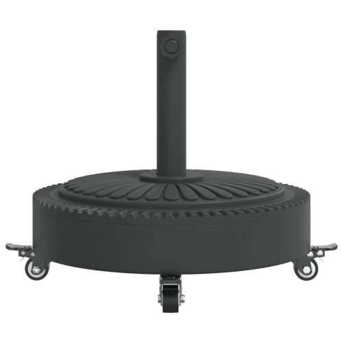 Baza suncobrana s kotačima za stupove Ø 38/48 mm 27 kg okrugla - 1 27 kg Cijena