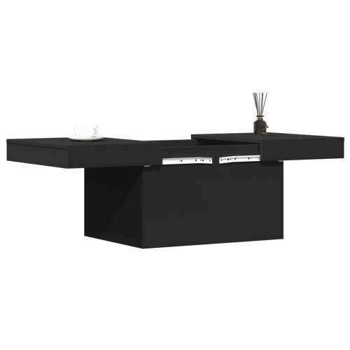 Stolić za kavu crni 80 x 55 x 40 cm od konstruiranog drva - Crna 1 80 cm Cijena