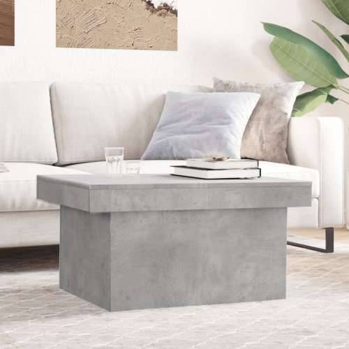 Stolić za kavu siva boja betona 80x55x40 cm konstruirano drvo - Beton siva 1 80 cm Cijena