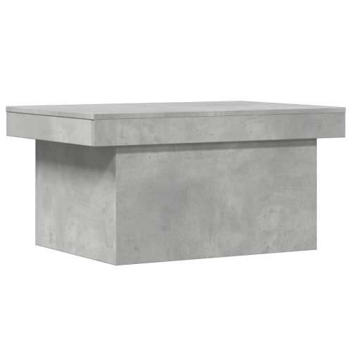 Stolić za kavu siva boja betona 80x55x40 cm konstruirano drvo - Beton siva 1 80 cm Cijena