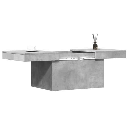 Stolić za kavu siva boja betona 80x55x40 cm konstruirano drvo - Beton siva 1 80 cm Cijena