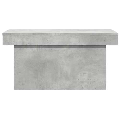 Stolić za kavu siva boja betona 80x55x40 cm konstruirano drvo - Beton siva 1 80 cm Cijena