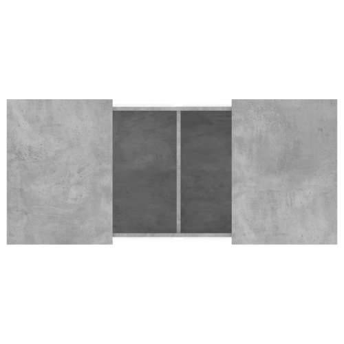 Stolić za kavu siva boja betona 80x55x40 cm konstruirano drvo - Beton siva 1 80 cm Cijena