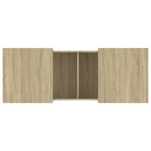 Stolić za kavu boja hrasta sonome 100x55x40cm konstruirano drvo - sonoma hrast 1 100 cm Cijena