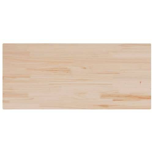 Ploča za stol 90 x 40 x 2,5 cm od masivne borovine pravokutna - 90 x 40 x 2,5 cm 1 Cijena