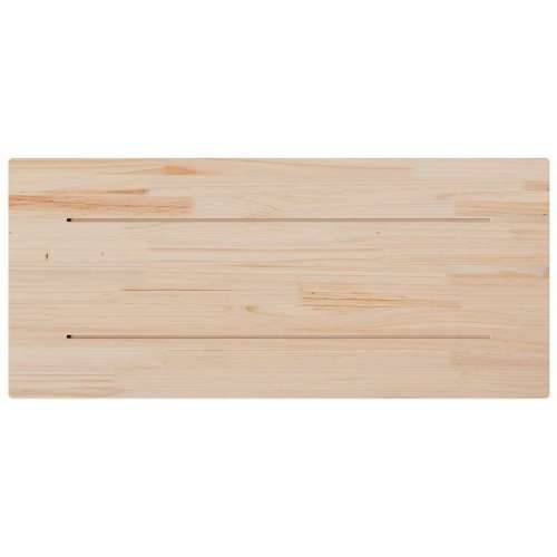 Ploča za stol 90 x 40 x 2,5 cm od masivne borovine pravokutna - 90 x 40 x 2,5 cm 1 Cijena