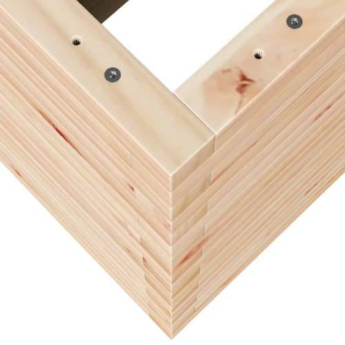 Vrtna sadilica 70x40x68,5 cm od masivne borovine - Prirodna boja bora 70 x 40 x 68.5 cm 1 Cijena