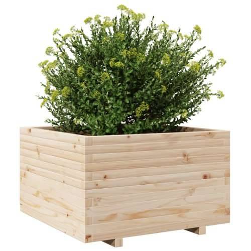 Vrtna sadilica 80 x 80 x 49,5 cm od masivne borovine - Prirodna boja bora 80 x 80 x 49.5 cm 1 Cijena