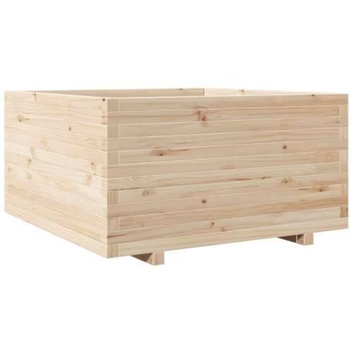Vrtna sadilica 90x90x49,5 cm od masivne borovine - Prirodna boja bora 90 x 90 x 49.5 cm 1 Cijena