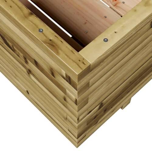 Vrtna sadilica 110x110x49,5 cm od impregnirane borovine - Prirodno impregnirano 110 x 110 x 49.5 cm 1 Cijena