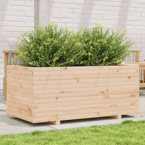 Vrtna sadilica 110x60x49,5 cm od masivne borovine Prirodna boja bora 110 x 60 x 49.5 cm 1 Cijena