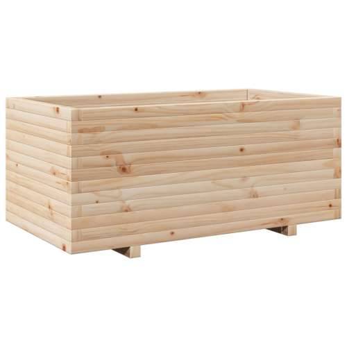 Vrtna sadilica 110x60x49,5 cm od masivne borovine Prirodna boja bora 110 x 60 x 49.5 cm 1 Cijena
