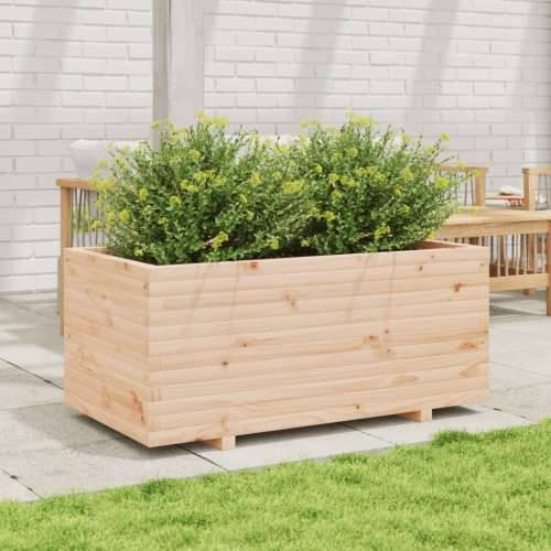 Vrtna sadilica 110x60x49,5 cm od masivne borovine Prirodna boja bora 110 x 60 x 49.5 cm 1 Cijena