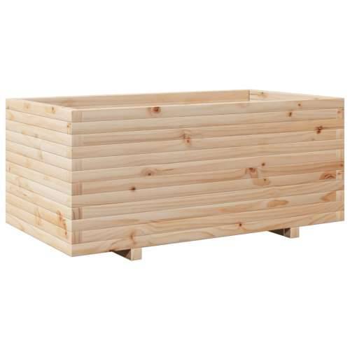 Vrtna sadilica 110x60x49,5 cm od masivne borovine Prirodna boja bora 110 x 60 x 49.5 cm 1 Cijena
