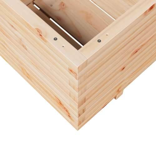 Vrtna sadilica 110x60x49,5 cm od masivne borovine Prirodna boja bora 110 x 60 x 49.5 cm 1 Cijena