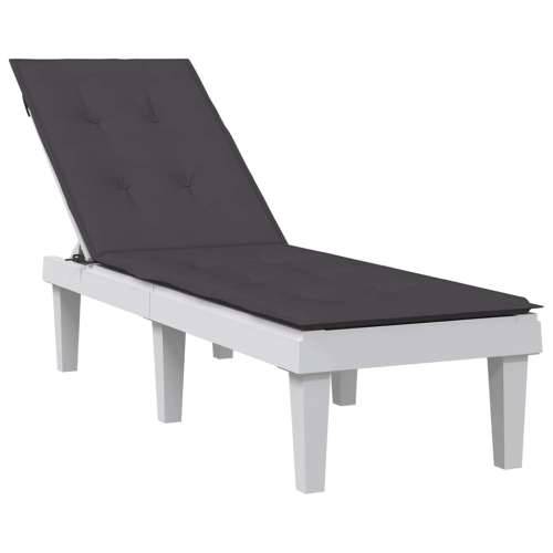 Jastuk za ležaljku prošarani antracit (75+105) x 50 x 4 cm tkanina - prošarana antracit 1 Cijena