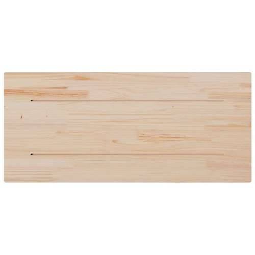 Ploča za stol 90 x 40 x 1,7 cm od masivne borovine pravokutna - 90 x 40 x 1,7 cm 1 Cijena