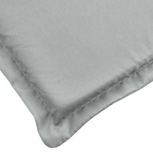 Jastuk za ležaljku svjetlosivi (75+105) x 50 x 4 cm tkanina - prošarana svjetlosiva 1 Cijena