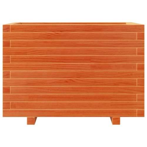 Vrtna sadilica voštano smeđe boje 70x40x49,5 cm od borovine - Voštano smeđa 70 x 40 x 49.5 cm 1 Cijena
