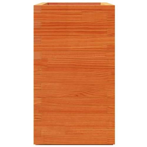 Vrtna sadilica voštano smeđe boje 70x40x72,5 cm od borovine - Voštano smeđa 70 x 40 x 72.5 cm 1 Cijena