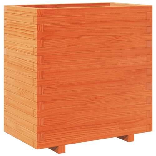 Vrtna sadilica voštano smeđe boje 70x40x72,5 cm od borovine - Voštano smeđa 70 x 40 x 72.5 cm 1 Cijena