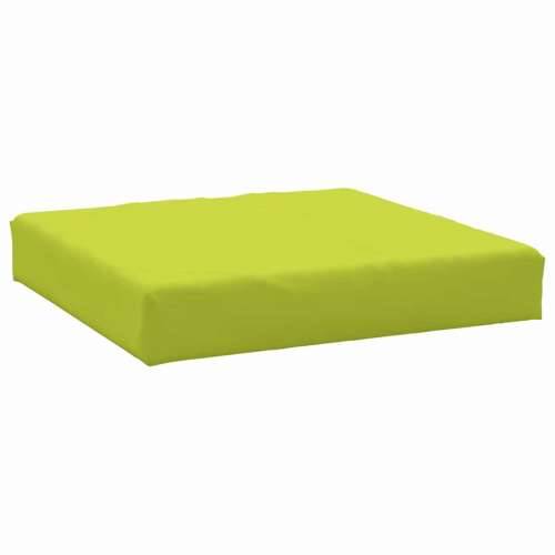 Jastuk za palete jarkozeleni 60x60x9,5 cm od tkanine Oxford - Svjetlozelena 1 naslon za noge Cijena