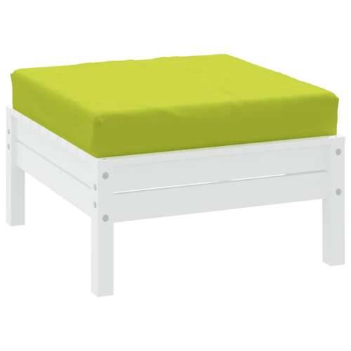 Jastuk za palete jarkozeleni 60x60x9,5 cm od tkanine Oxford - Svjetlozelena 1 naslon za noge Cijena